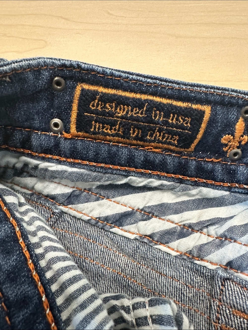 Rock Revival Celine Bootcut Women's Dark Blue jeans size 28 - Picture 4 of 11
